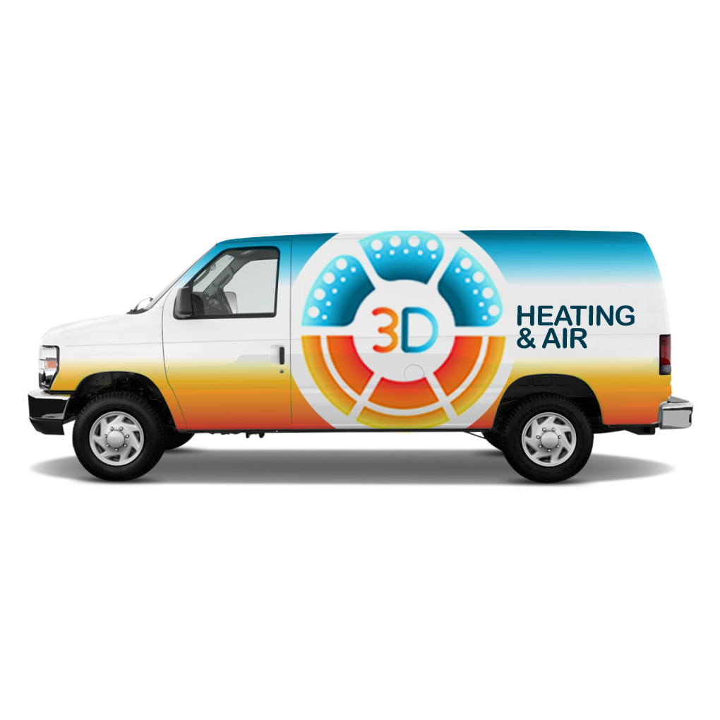 Brand Refresh for 3D Heating & Air