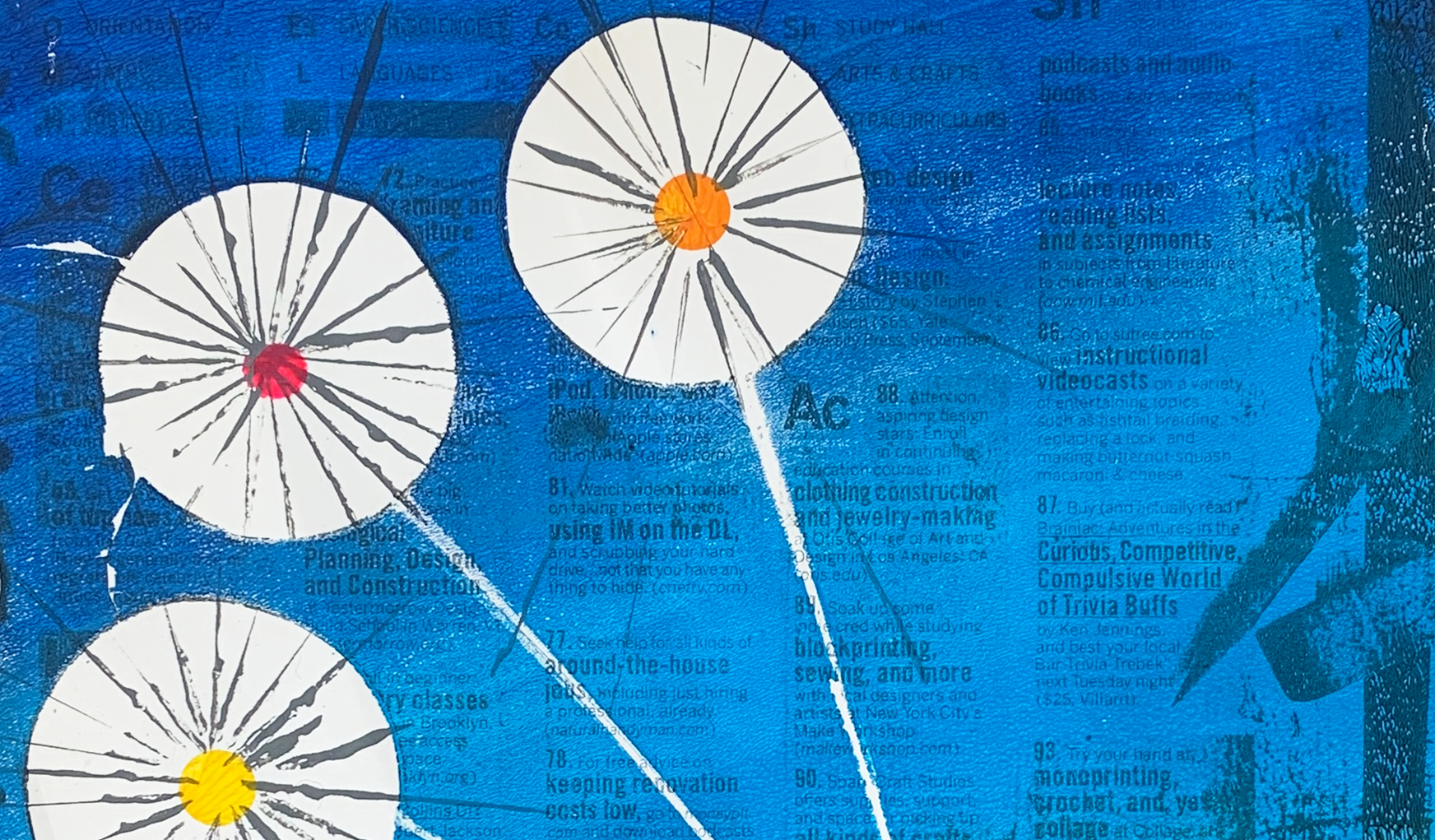 Wednesday Gelli Printing Workshop